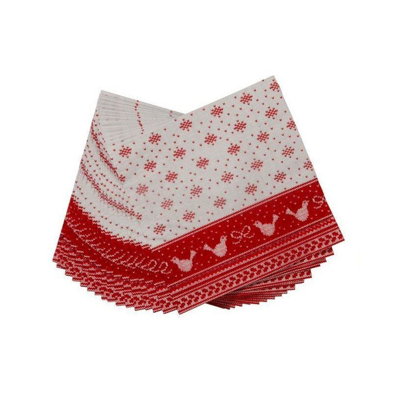 Serviette Noël - 20 unités Serviette Noël - 20 unités