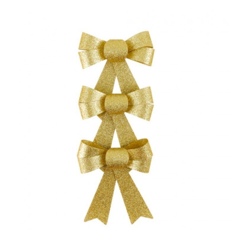 3 noeuds paillettes or 3 noeuds paillettes or