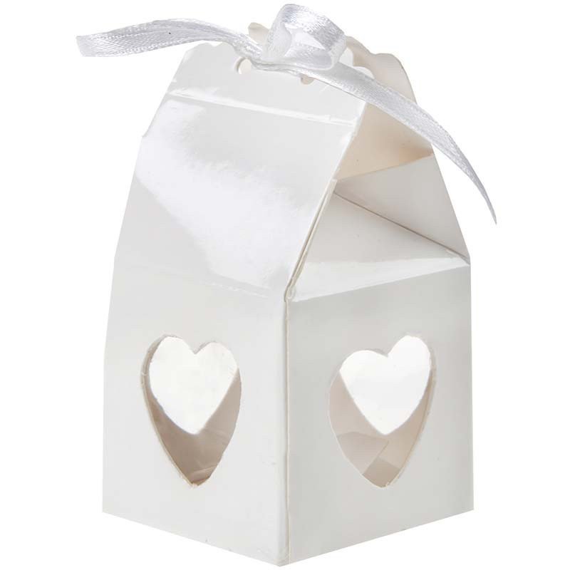 Boîte cœur blanc Boîte cœur blanc
