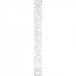 Ruban pailleté blanc de 2 mètres