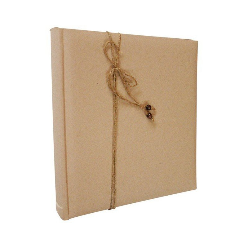 Livre d'or naturel en kraft Livre d'or naturel en kraft