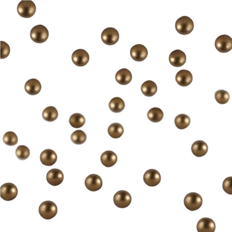 Perles décorative couleur bronze