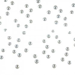 Perles décorative couleur argent