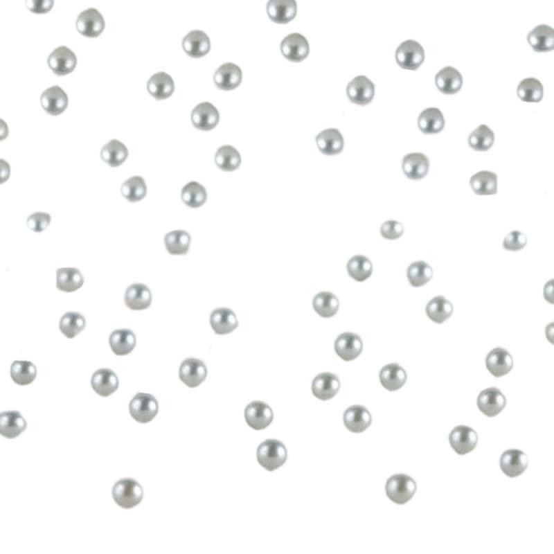 Perles décorative couleur argent