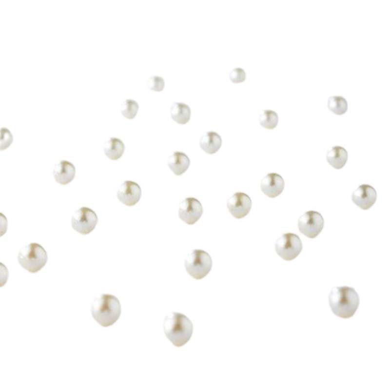Perles décorative couleur ivoire