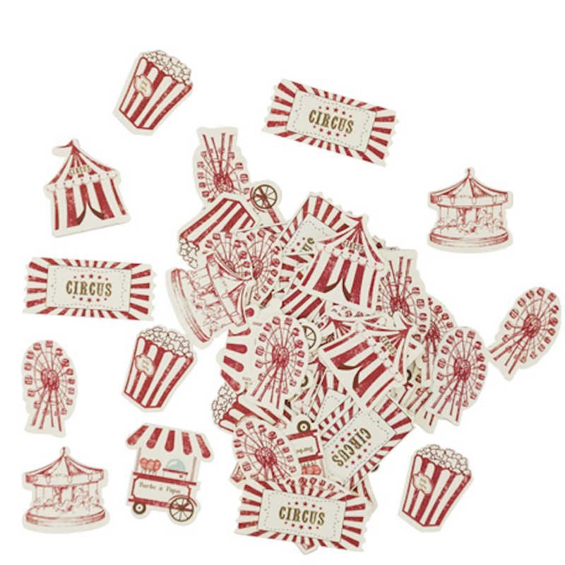 Confettis "Circus" (x100) Confettis "Circus" (x100)