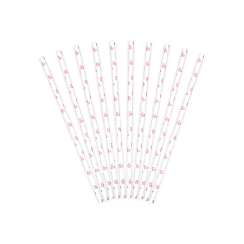 Paille Cœurs (x10) Paille Cœurs (x10)