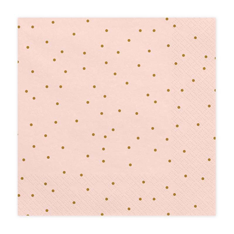 Serviettes à pois (x20)