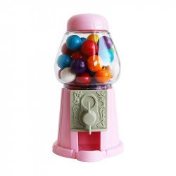 Distributeur de bonbons rose