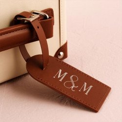Urne mini valise blanche