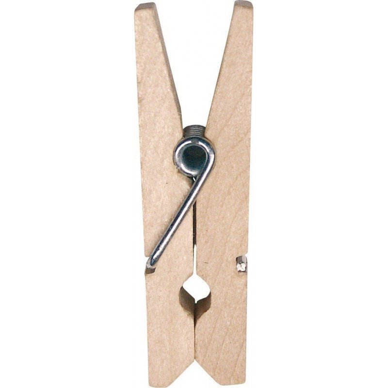 Pince en bois naturel (x12) Pince en bois naturel (x12)