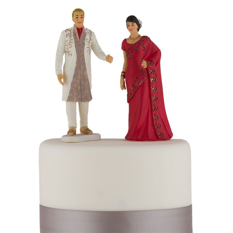 Figurine marié indien en tenue traditionnelle Figurine marié indien en tenue traditionnelle