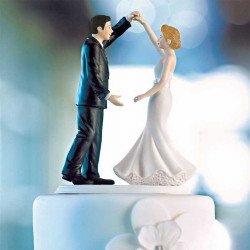 Figurine mariés sur le dance floor