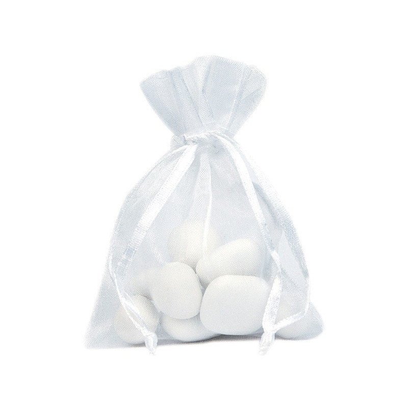 Sachet organdi blanc (x10) Sachet organdi blanc (x10)