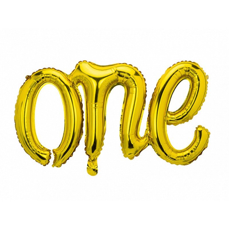 Ballon Alu "One" - 66 cm Ballon Alu "One" - 66 cm