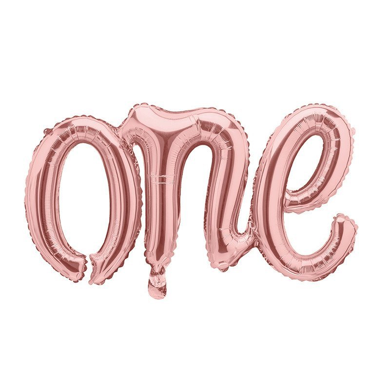 Ballon Alu "One" - 66 cm