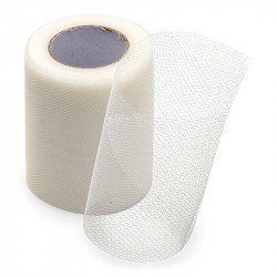 Ruban en tulle blanc de 20 mètres