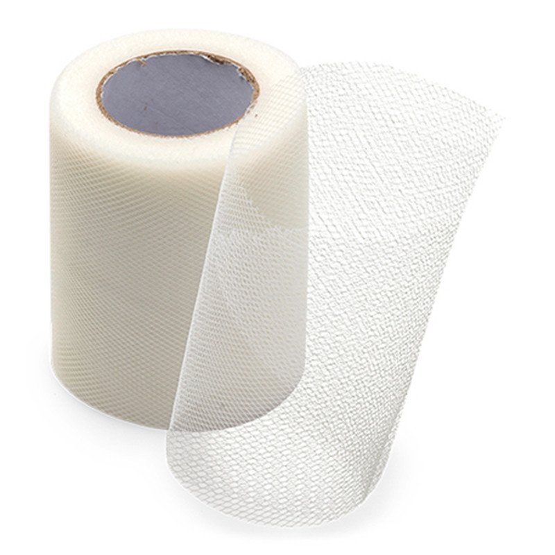 Ruban en tulle blanc de 20 mètres