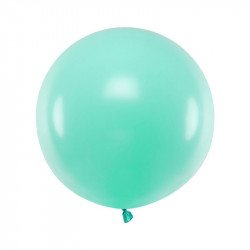 Ballon Rond Géant Menthe Pastel - 60 cm
