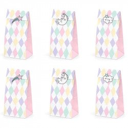 Sachets de bonbons Licorne (x6)
