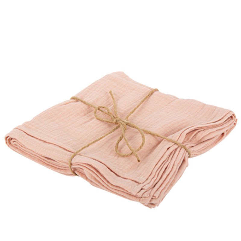 Serviettes en gaze de coton (x4)