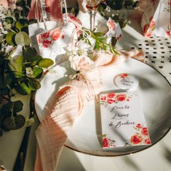 Serviettes en gaze de coton (x4)