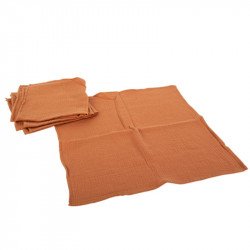 Serviettes en gaze de coton (x4)