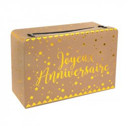 Urne "Joyeux Anniversaire"