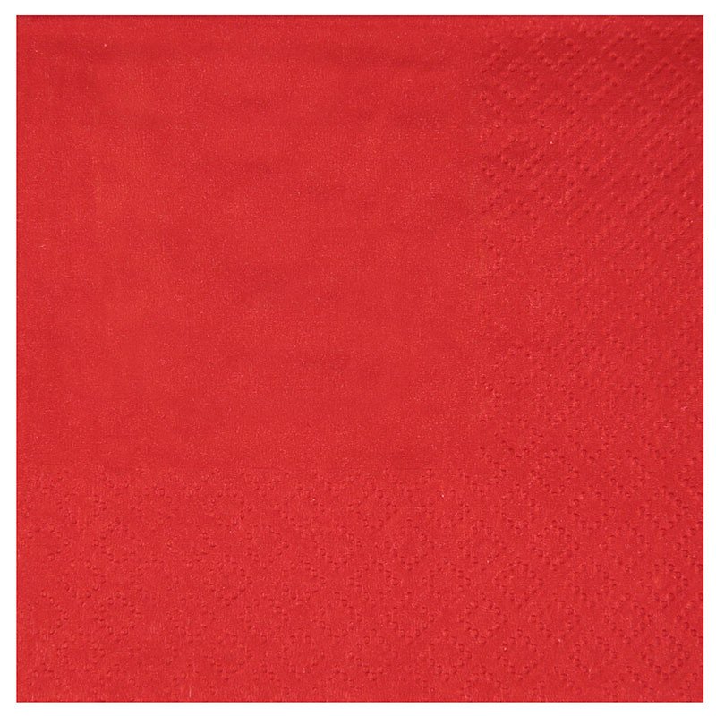 serviette rouge serviette rouge