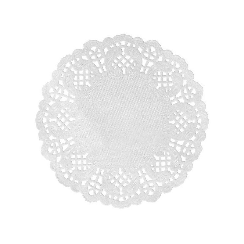 Sous verre dentelle Blanc (x10) Sous verre dentelle Blanc (x10)