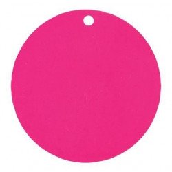 Marque place rond fuchsia (x10)