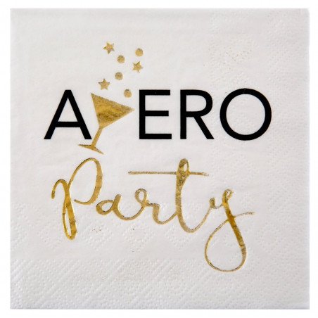 Serviettes Apéro Party (x20)