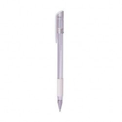 Stylo gel blanc