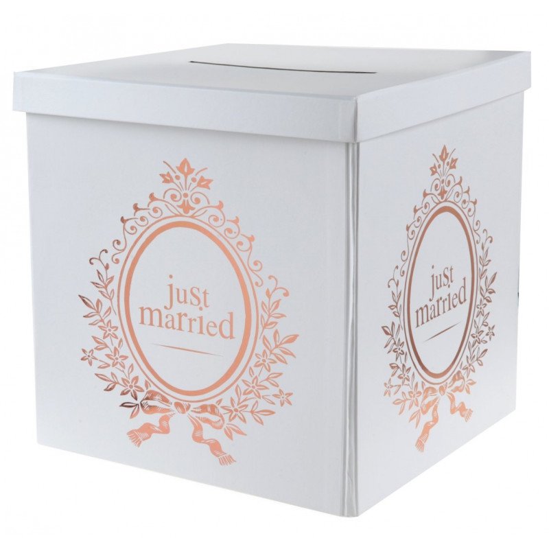 Urne/Tirelire "Just Married" rose gold Urne/Tirelire "Just Married" rose gold