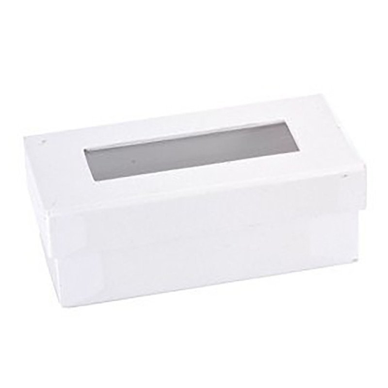 Boîte rectangulaire blanc (x6) Boîte rectangulaire blanc (x6)