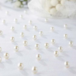 Perles décorative couleur blanche