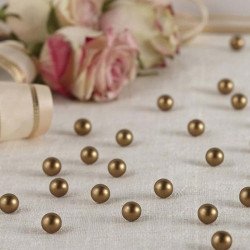 Perles décorative couleur bronze
