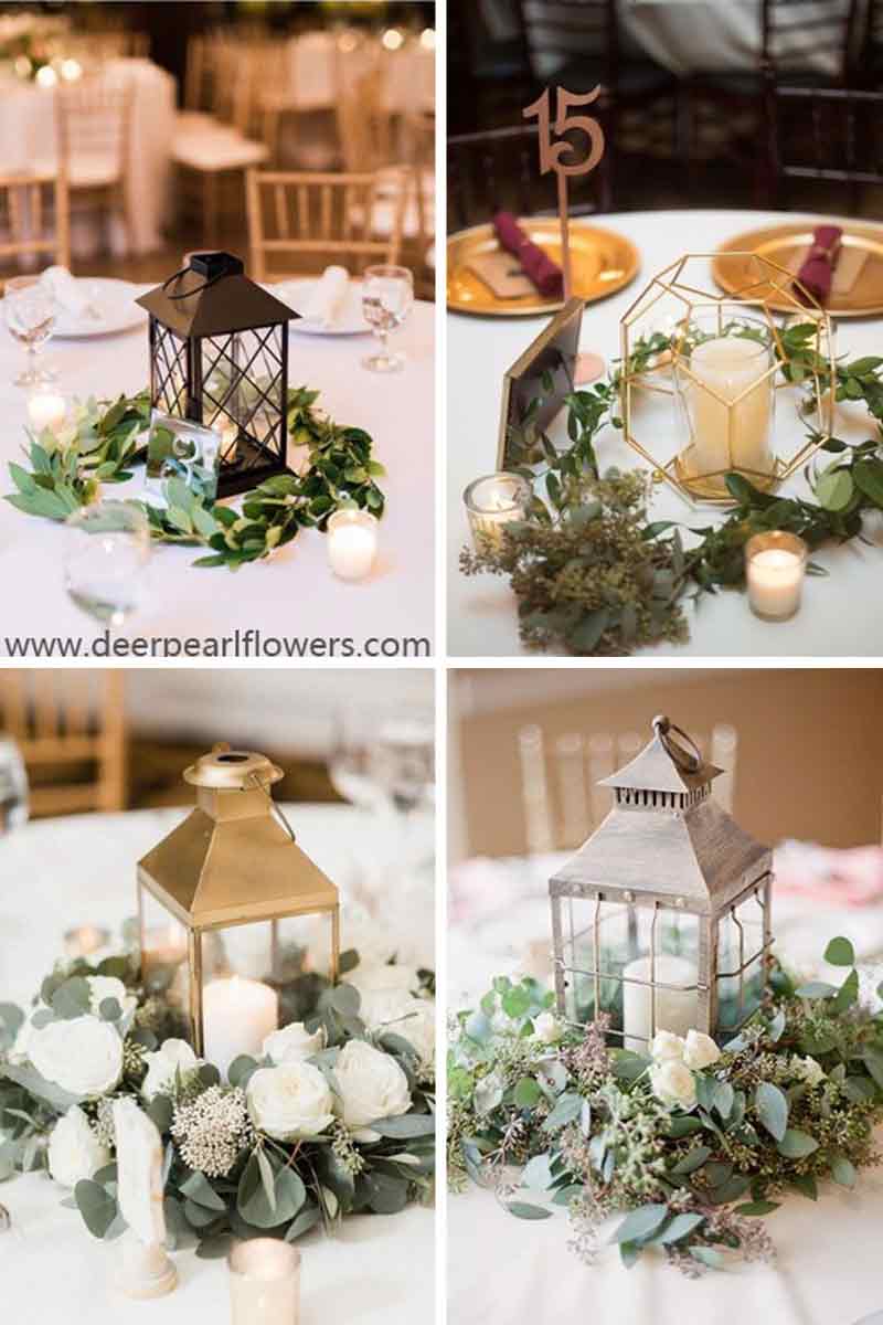 Du Feuillage Des Lauriers Et Autres Branchages Verts Pour Un Mariage Vert Original
