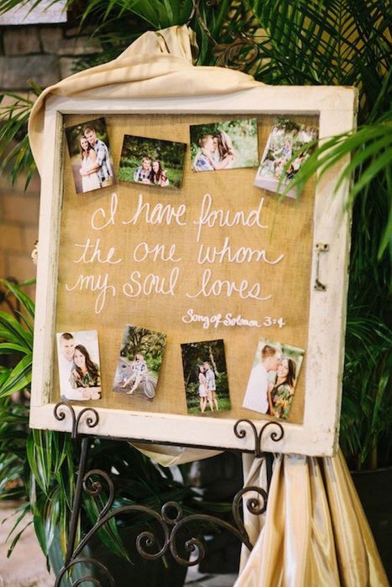 30 Idees D Affichage De Photo De Mariage A Essayer