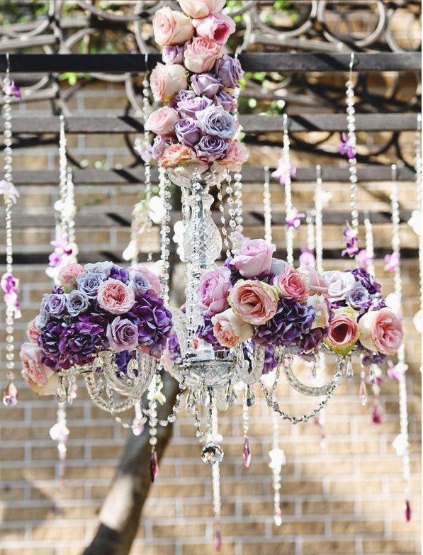 idee-decoration-mariage-vert-et-violet - Blog Tendance Boutik