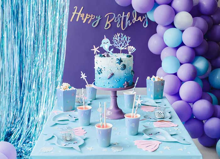 Fête d'anniversaire du narval