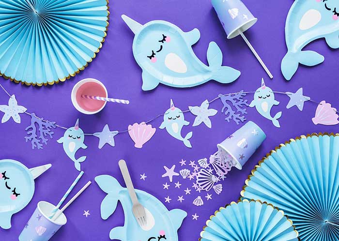 Thème de la fête de la Licorne de la mer