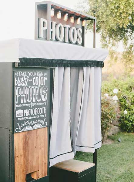 Le vrai photomaton à louer