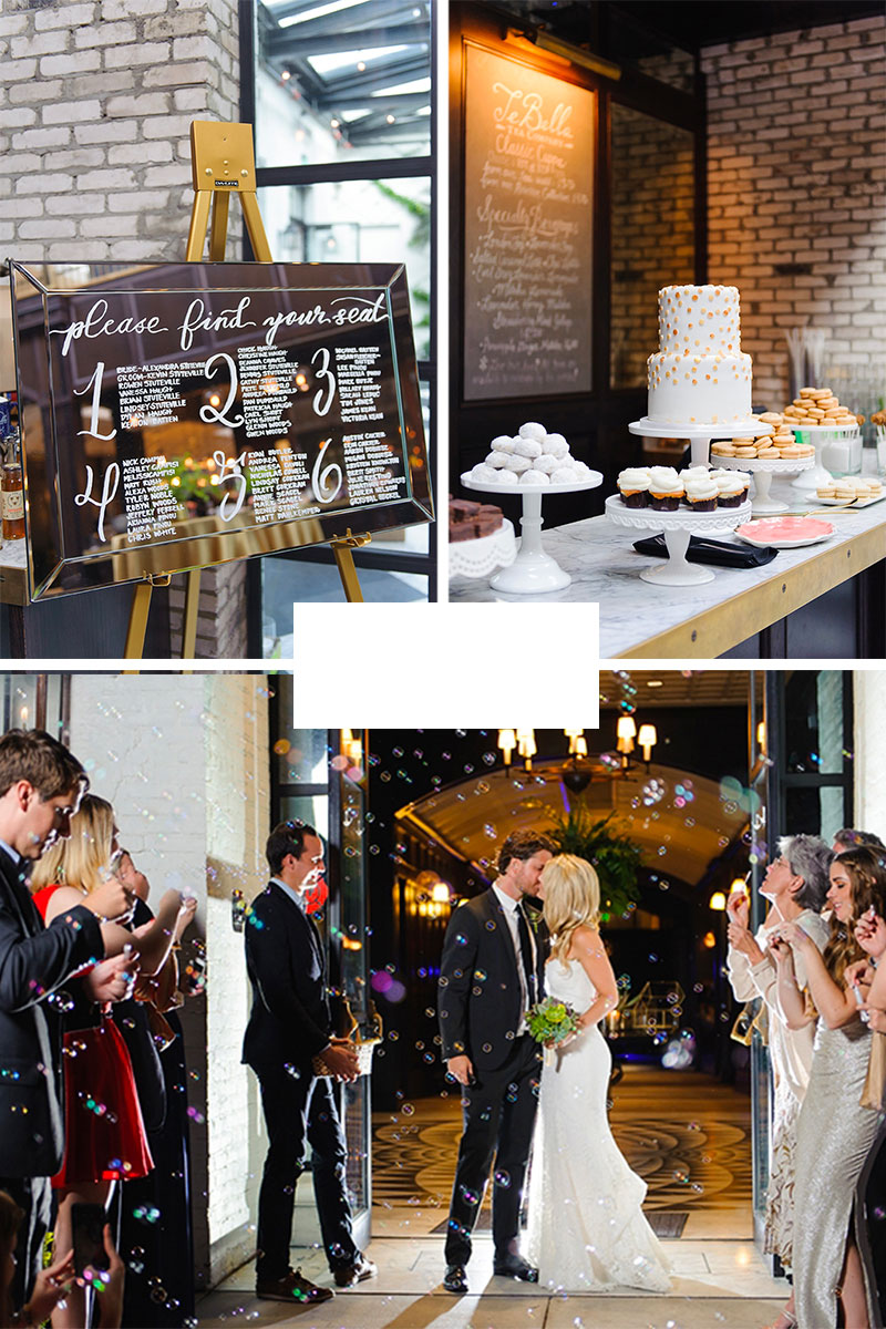 Urne de mariage champetre originale géométrique noire
