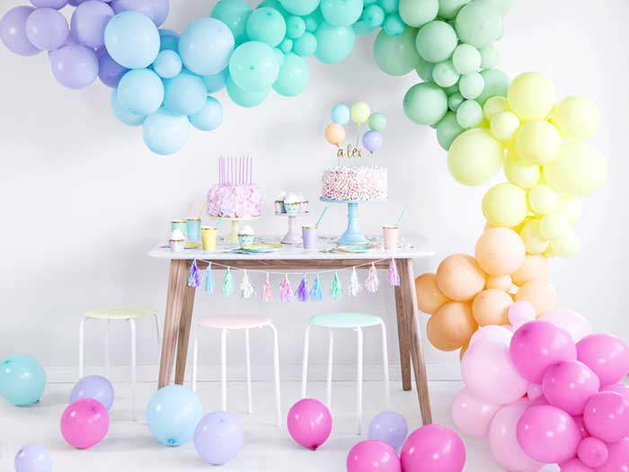 10 decoration anniversaire narval licorne des mers