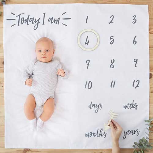13 gender reveal ou bapteme bleu et dorée