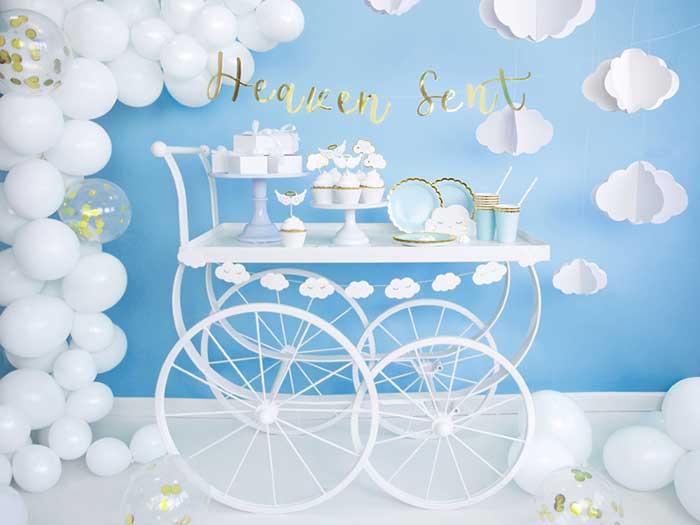 15 decoration anniversaire narval licorne des mers