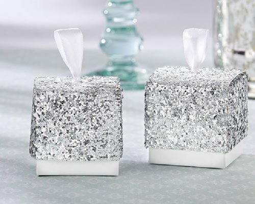 boite-dragee-argent-paillete