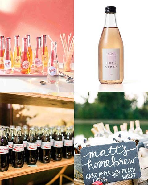cadeaux invites boisson, bouteille de vin