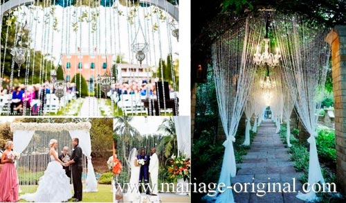 Les plus belles arches de mariage pour une cérémonie inoubliable - Elle  Décoration